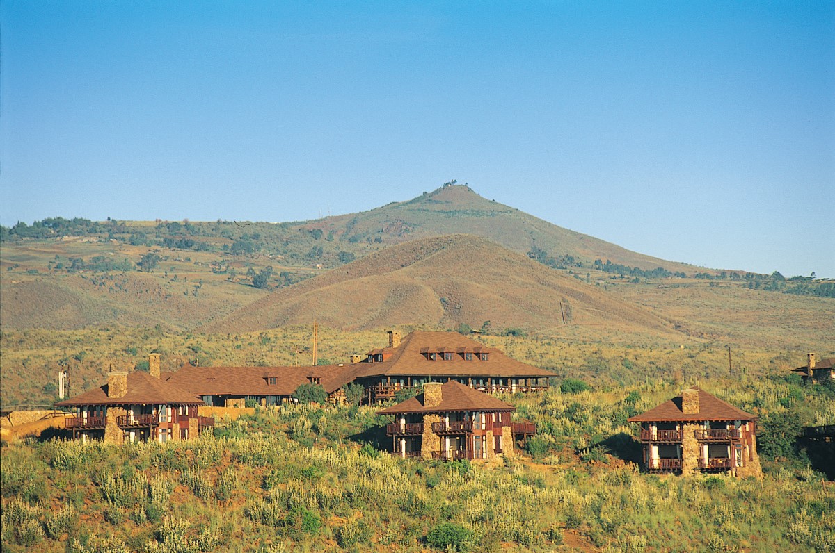 Great Rift Valley Lodge Aanzicht