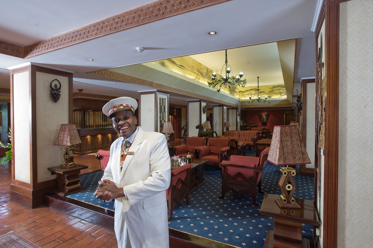 Nairobi Serena Hotel Aankomst