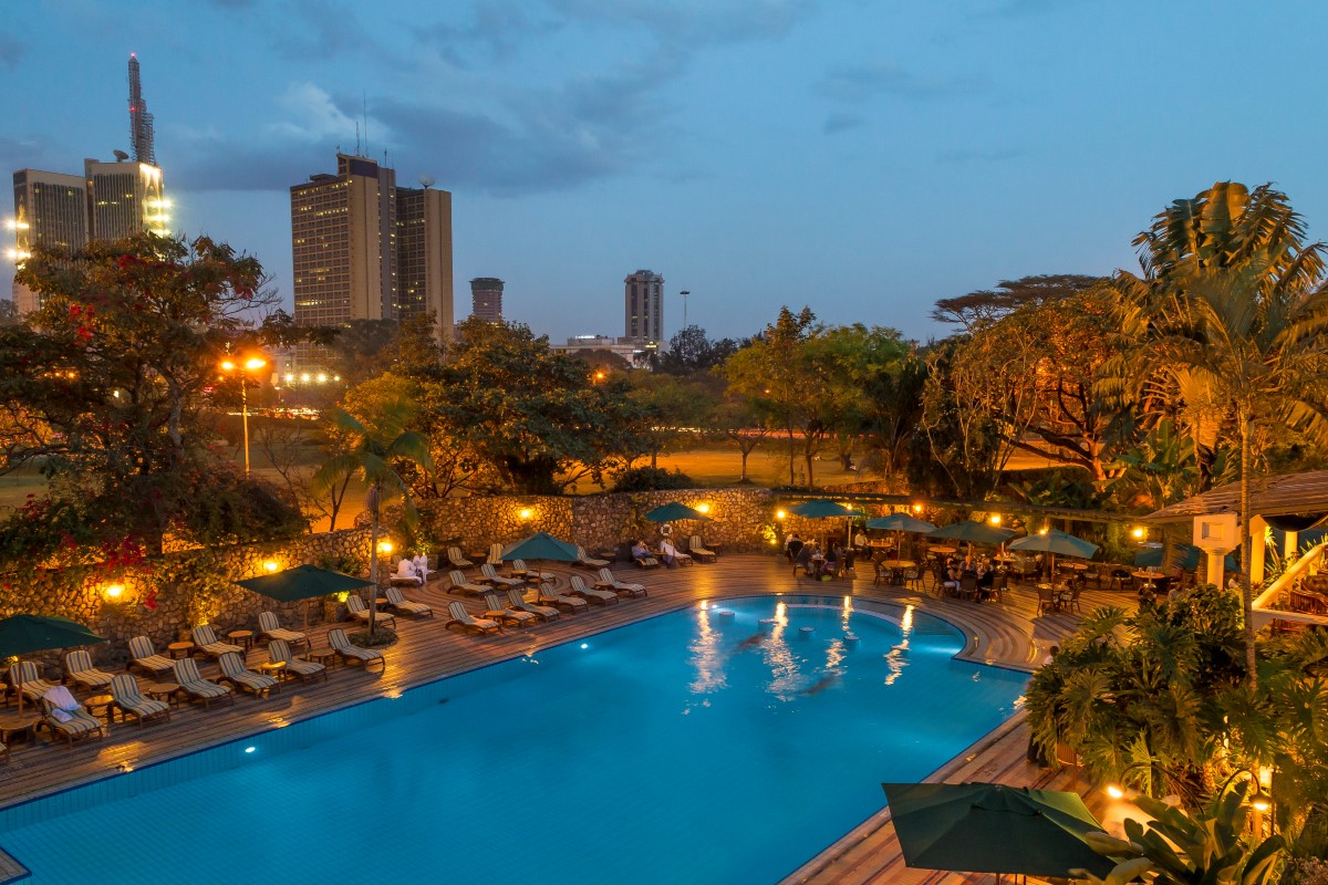 Nairobi Serena Hotel Zwembad