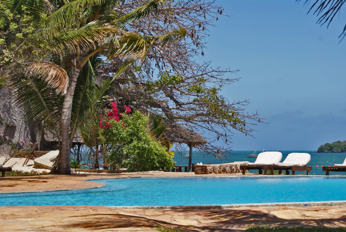 Fumba Beach Lodge zwembad
