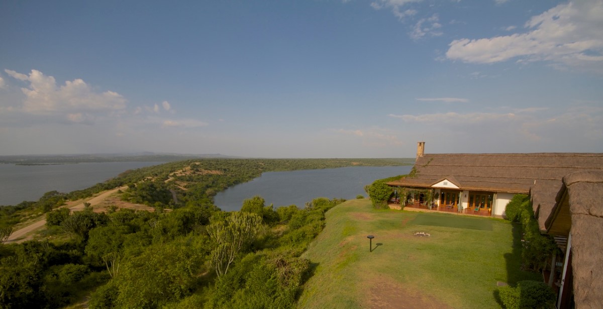 Mweya Safari Lodge Aanzicht